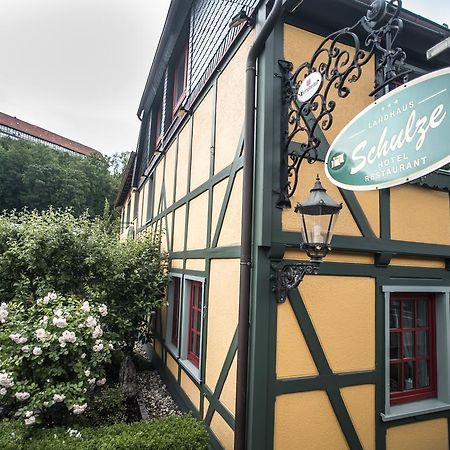 הרצברג אם הארץ Landhaus Schulze - Ihr Hundefreundliches Hotel Im Harz מראה חיצוני תמונה